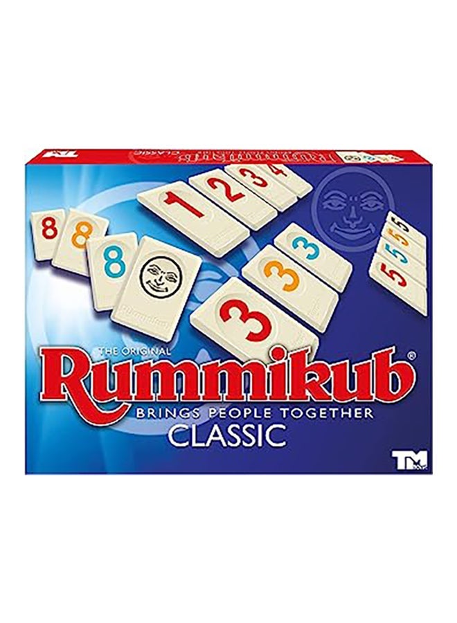 Rummikub Classic Tile Game for Kids, 2-4 Players, Educational, Fun & Engaging, Perfect for Family Game Nights, Fast-Paced and Easy to Learn, Gift Set for Kids, Ages 7+ Years - Image 1
