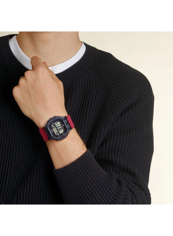 CASIO Resin Digital Watch WS-1400H-4AVDF - Image 2