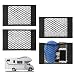 Bigmeta 4PCS RV Cargo Storage Mesh Net Elastic Stretchable Netting Pocket with 8 Adhesive Strip Wall Sticker for SUV Truck154 x 94 Inch - Image 2
