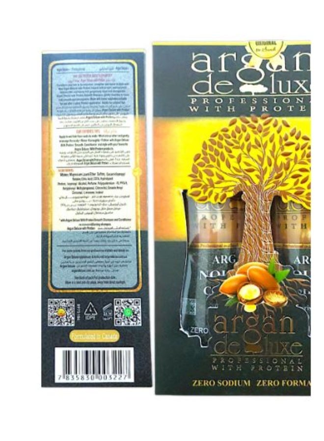 أرغان ديلوكس شامبو وبلسم بزيت الارجان 500 مل - Image 3