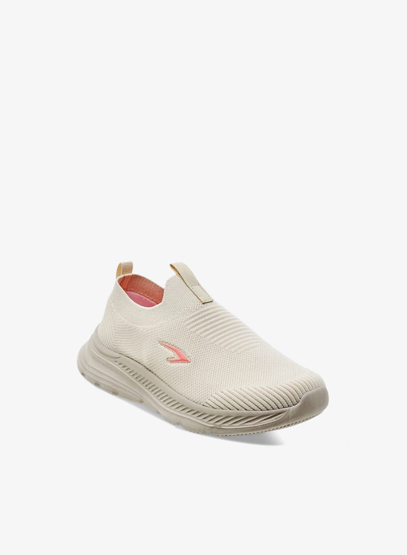 Dash Girls Textured Slip-On Sneakers with Pull Tab - Image 2