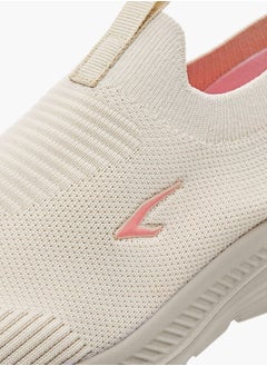 Dash Girls Textured Slip-On Sneakers with Pull Tab  - Image 4