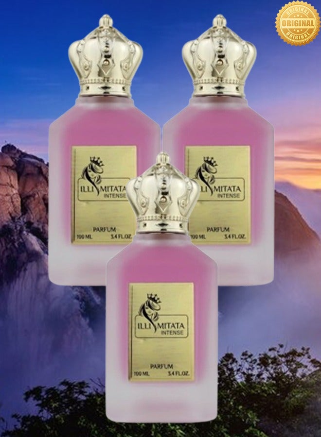 INTENSE 3 Pieces Illi Mitata Intense Perfume 100ml EDP - Image 1