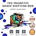 Shashibo DODECA Shape Shifting Box STEM Fidget Toy with Ultra Strong Magnets Sensory Puzzle Cube Transforms Into 100 Shapes Easter Basket Stuffers Gift for Kids Teens and Adults Infinity - Image 4