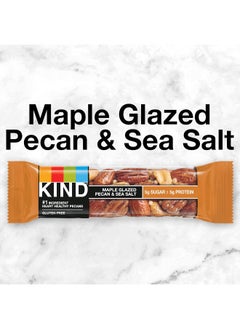 Bars Maple Glazed Pecan & Sea Salt Gluten Free Low Sugar 1.4 Ounce Bars 12 Count (Packaging May Vary) - pzsku/Z0465A5B1A23F286C0AE5Z/45/_/1725282138/8d7b6b4d-5588-407e-9e6c-6130056636e6