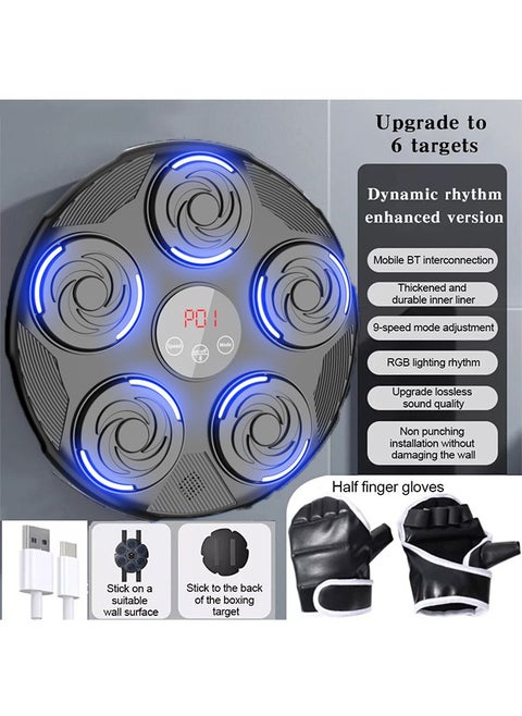 Smart Electronic Music Boxing Machine, Wall Mounted Boxing Machine Game