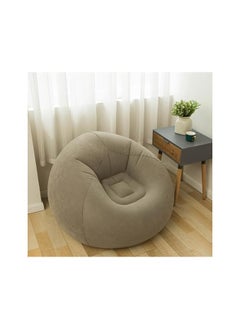 THE PACK | Inflatable Bean Bag Chairs for Adult Blow up Chairs Lazy Sofa Folding Portable Inflatable Chair for Movie Outdoor Room Bedroom Reading Camping (Coffee)
