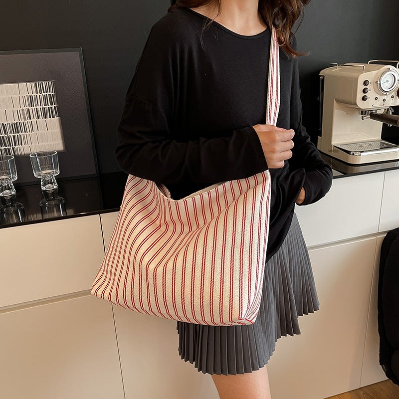 Summer Style Foreign Style Large-Capacity Tote Bag Fashion Trendy Casual Women'S Shoulder Crossbody Bag - Image 5
