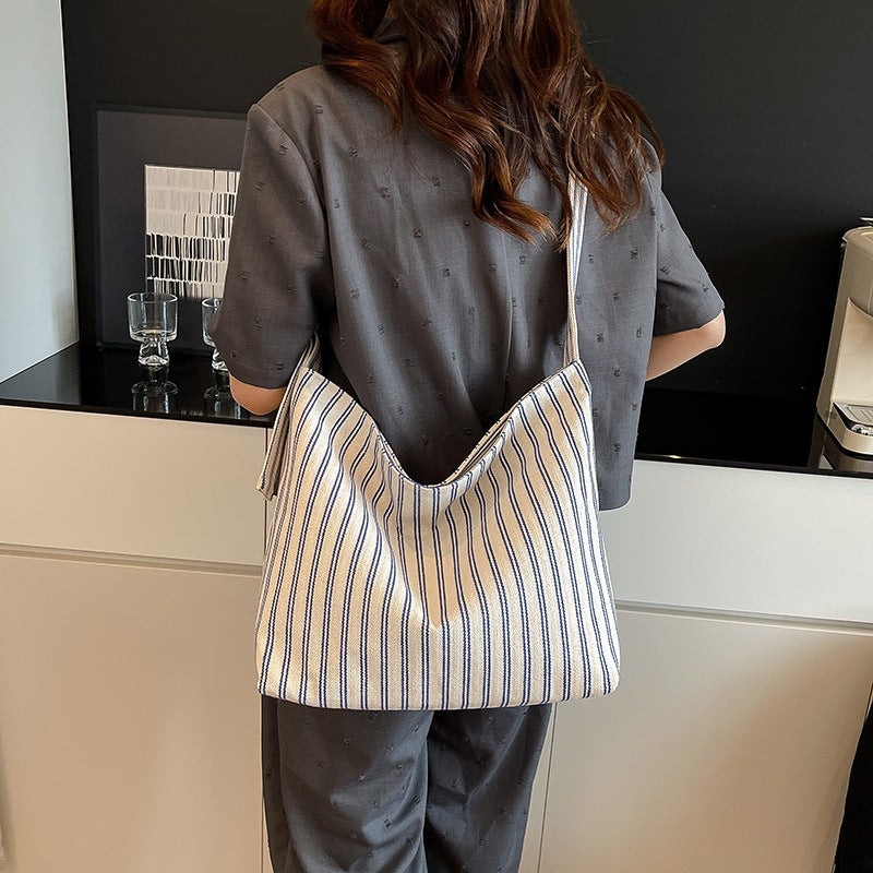Summer Style Foreign Style Large-Capacity Tote Bag Fashion Trendy Casual Women'S Shoulder Crossbody Bag - Image 4