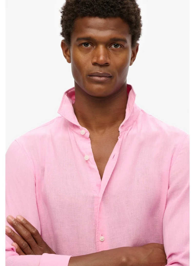 Superdry Vacation L/S Linen Shirt