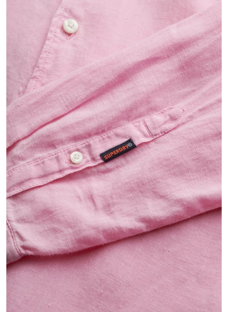 Superdry Vacation L/S Linen Shirt
