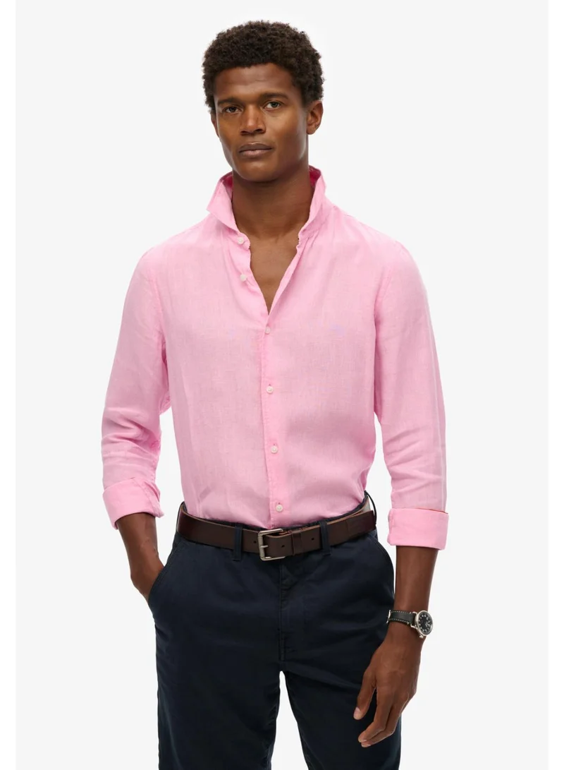 Superdry Vacation L/S Linen Shirt