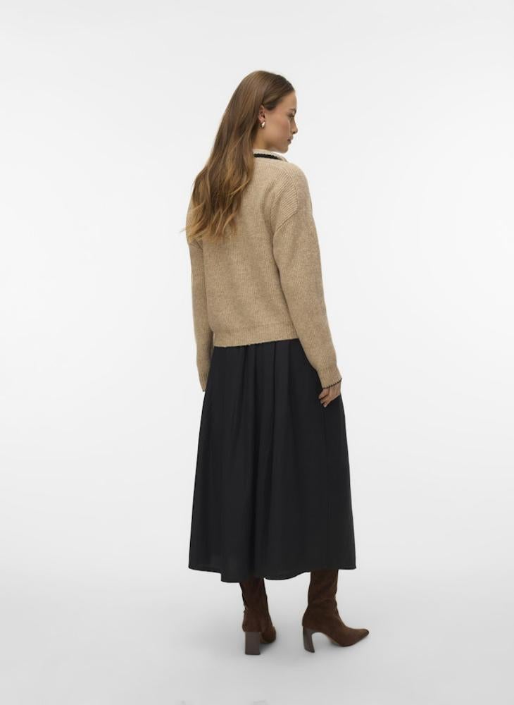 فيرو مودا كنزات نابولي محبوكة بأكمام طويلة - Image 2