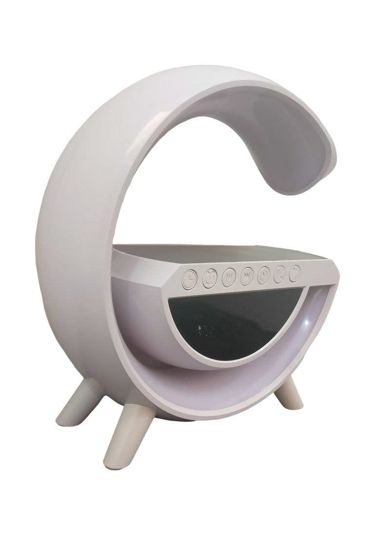 Generic - Multifunctional Smart RGB Bulb with Bluetooth Speaker, Digital Clock and Alarm - Model AN-2304 - Image 1