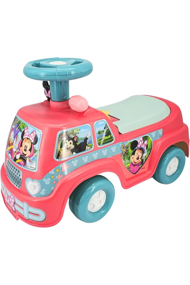 Disney Minnie Mouse Camper Activity Ride-On by Kiddieland - Image 1