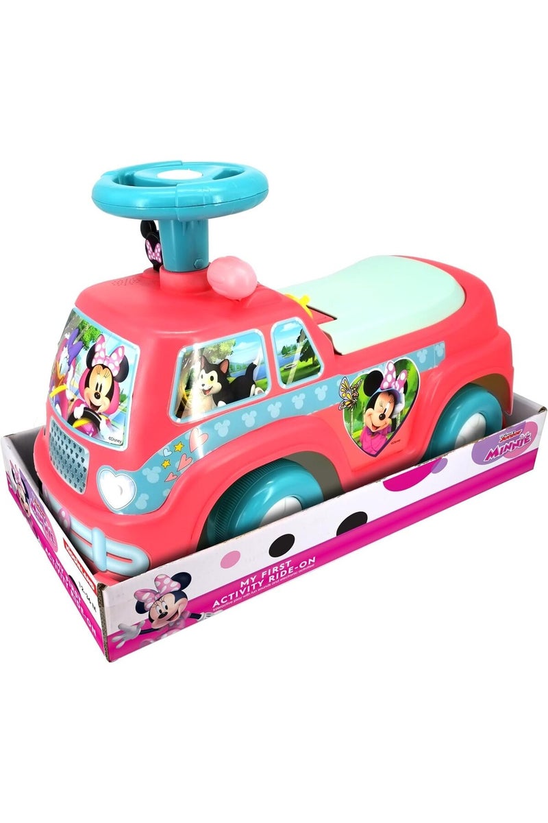 Disney Minnie Mouse Camper Activity Ride-On by Kiddieland - Image 5