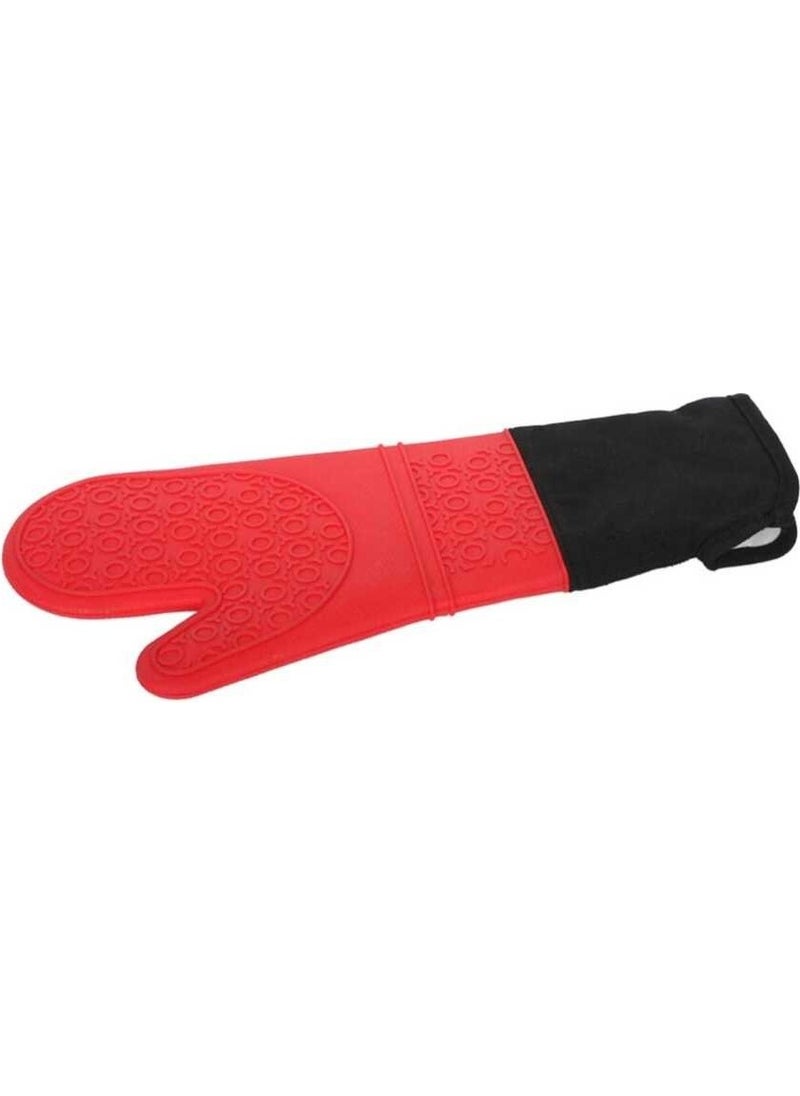 Epinox Silicone Oven Mitt Red (Slk-Eldk) - V  - Image 1