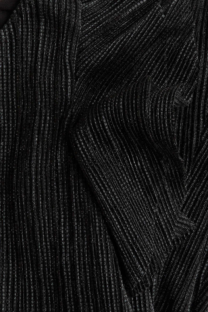 H&M Pleated A-Line Dress