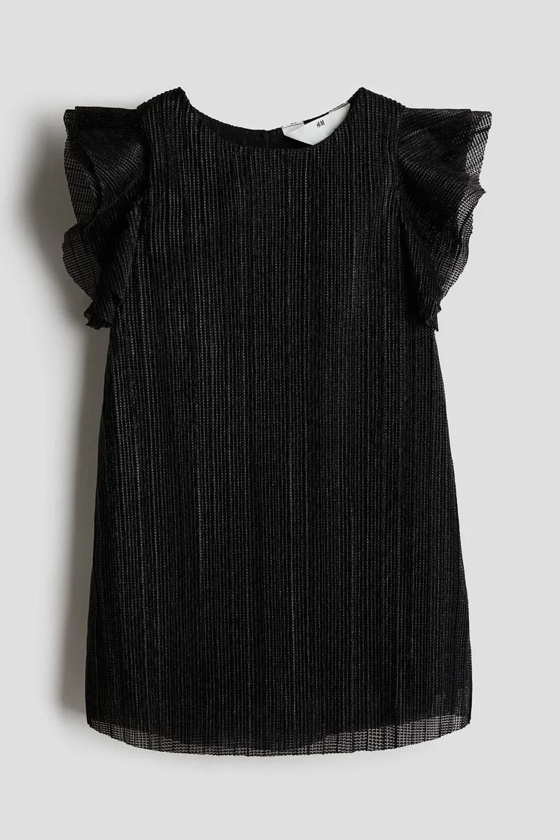 H&M Pleated A-Line Dress