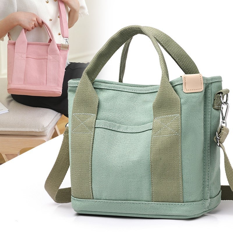 Women's Canvas Crossbody Bag Handbag - Image 1