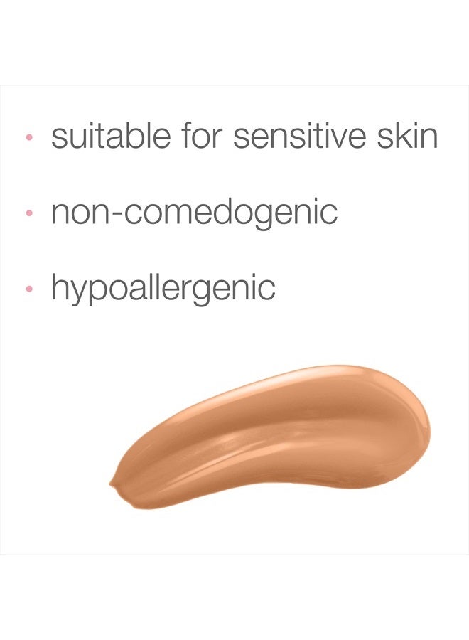 Neutrogena Healthy Skin Sensitive Skin Serum Foundation with Pro-Vitamin B5, Color Correcting & Pore Minimizing Liquid Foundation & Face Serum, Buildable Coverage, Medium/Deep 01, 1 oz - Image 5