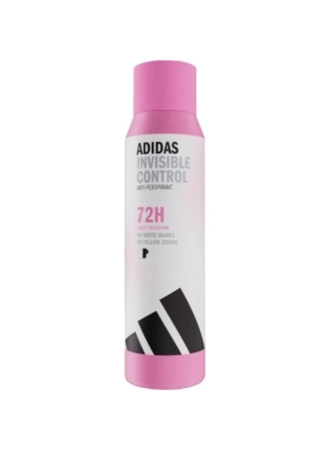 Adidas Invisible Control Anti-Perspirant Deodorant Spray for Women 150ml