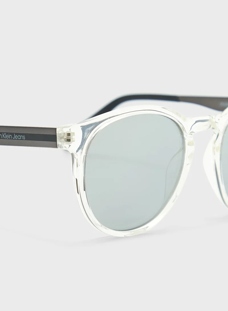 Calvin Klein Jeans Round Sunglasses
