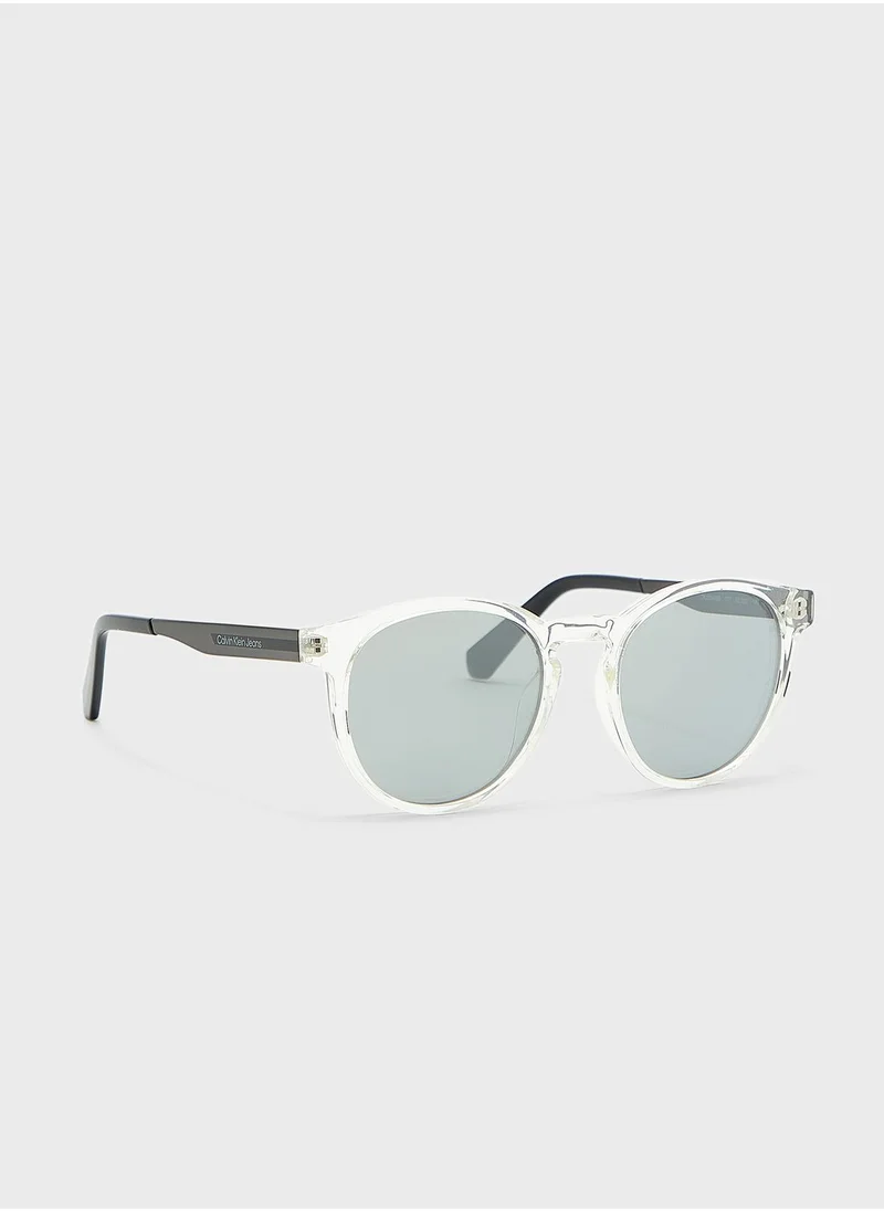 Calvin Klein Jeans Round Sunglasses