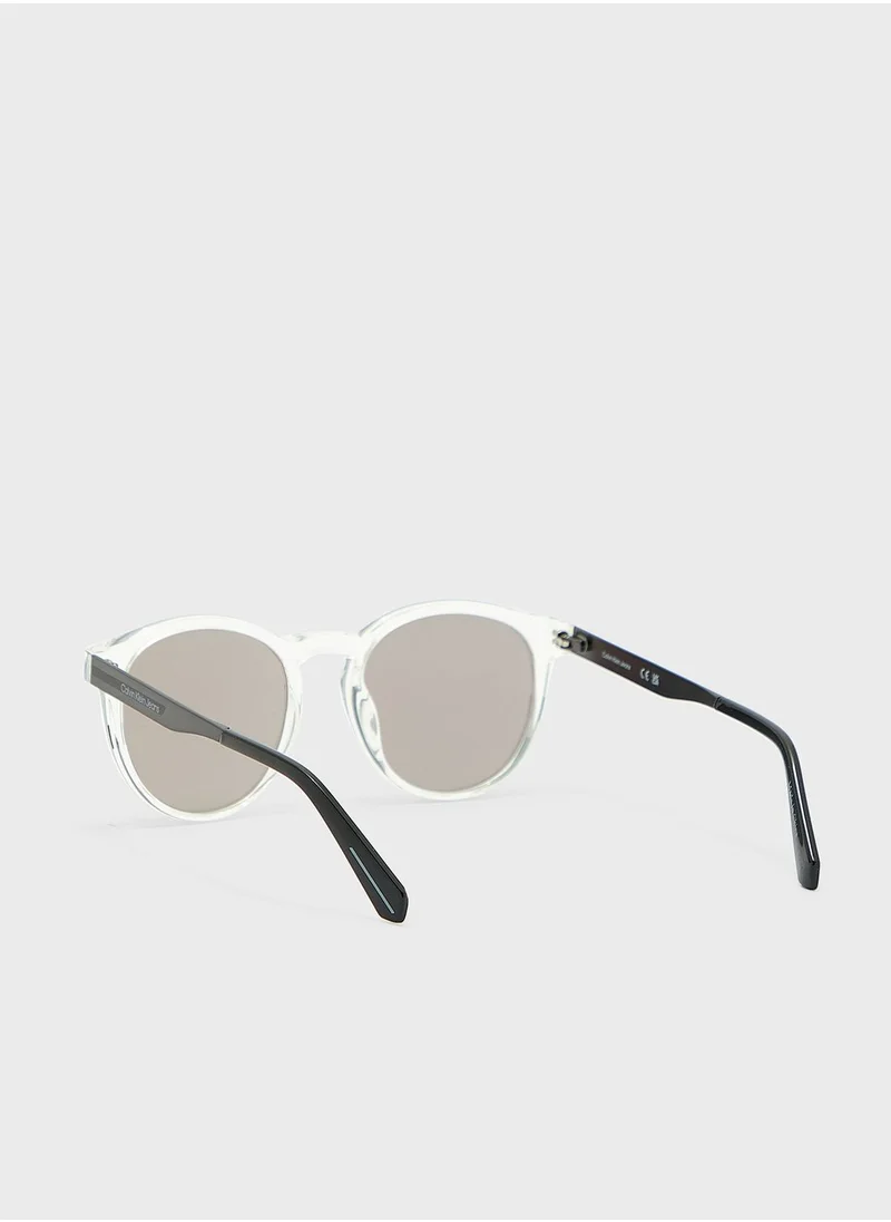 Calvin Klein Jeans Round Sunglasses