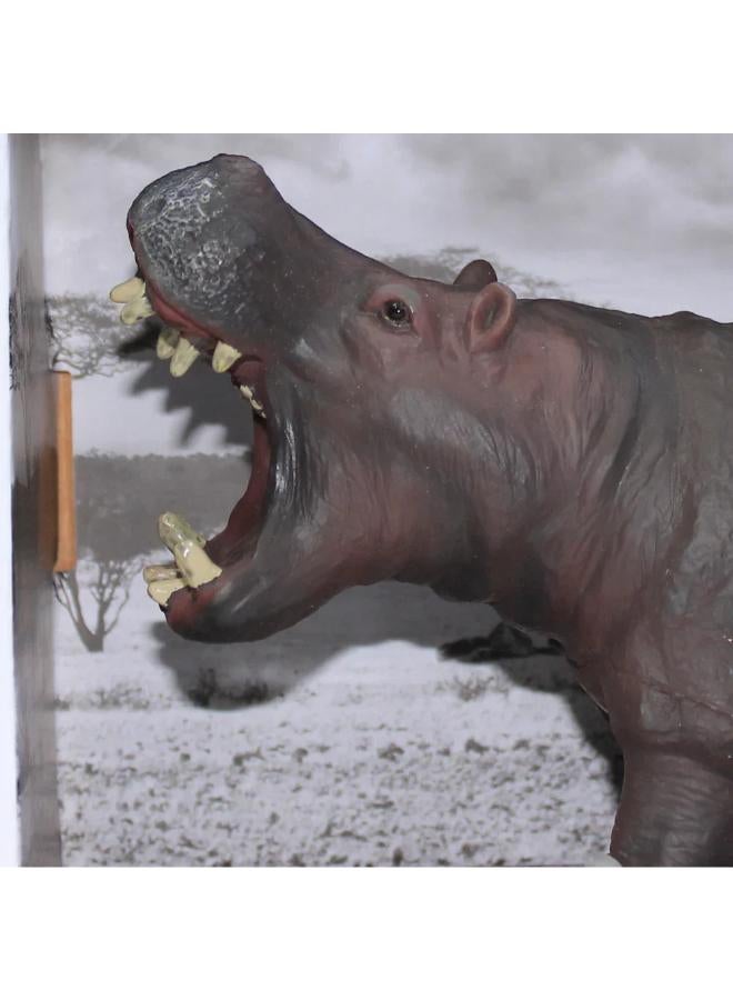 The World of Animals Series Model – Hippopotamus Figurine - Image 3