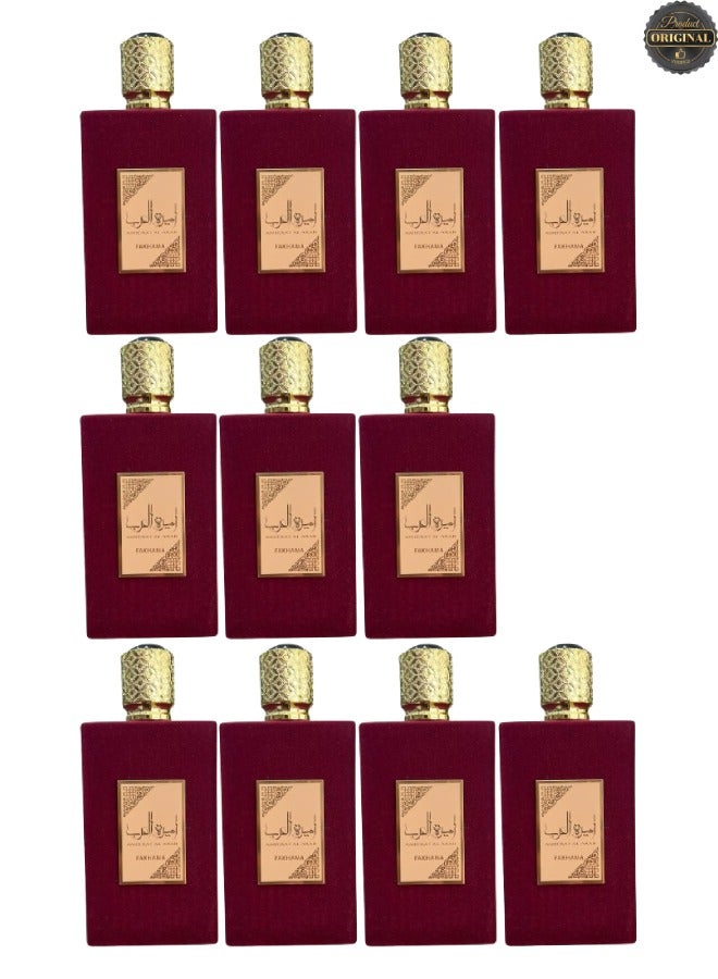 FAKHAMA 11 Pieces Ameerat Al Arab Perfume 100ML - Image 1