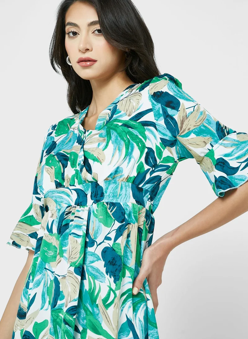 ELLA Printed Dress