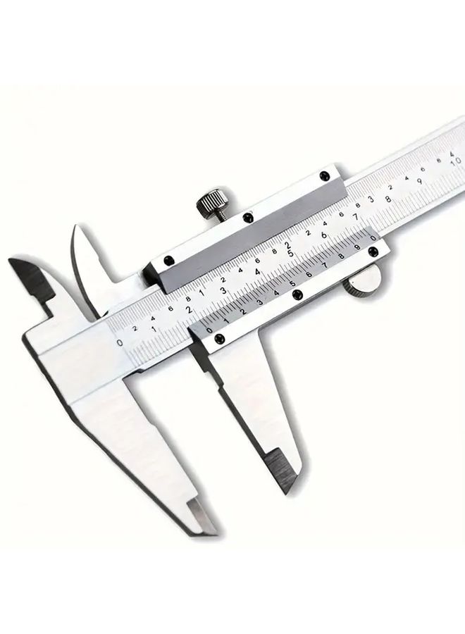 1 Set 6 Inch 150mm Precision Vernier Caliper 0 02mm 0 001 Inch Resolution Smooth Sliding Mechanism Durable Metal Construction Ergonomic Grip For Mechanical Engineering - Image 2