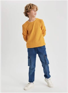 DeFacto Boy Regular Fit Crew Neck Pullover  - Image 2