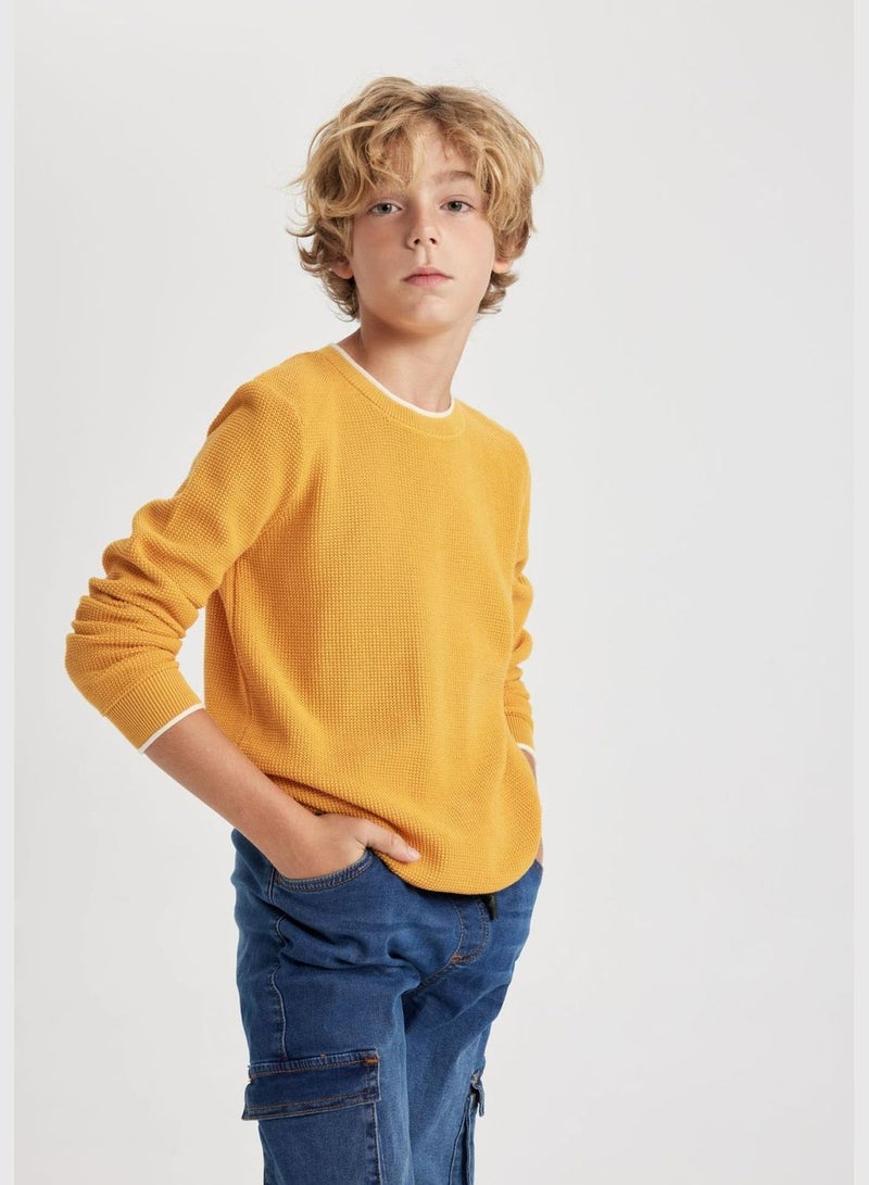 DeFacto Boy Regular Fit Crew Neck Pullover - Image 5