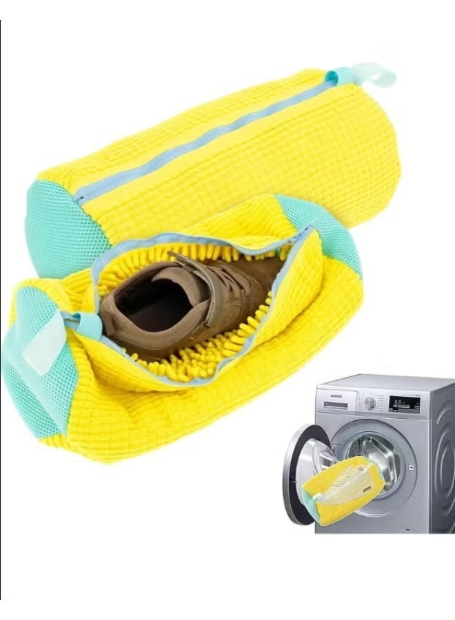 zoba Shoe, Boot and Coach Washing Machine Bag - Shoe Washing Bag for Washing Machines - Reusable Hanging Shoe Washing Bag for Washing Machine and Dryer, Shoe Bag for Washing Machine for All Types and Sizes of Shoes - Image 3