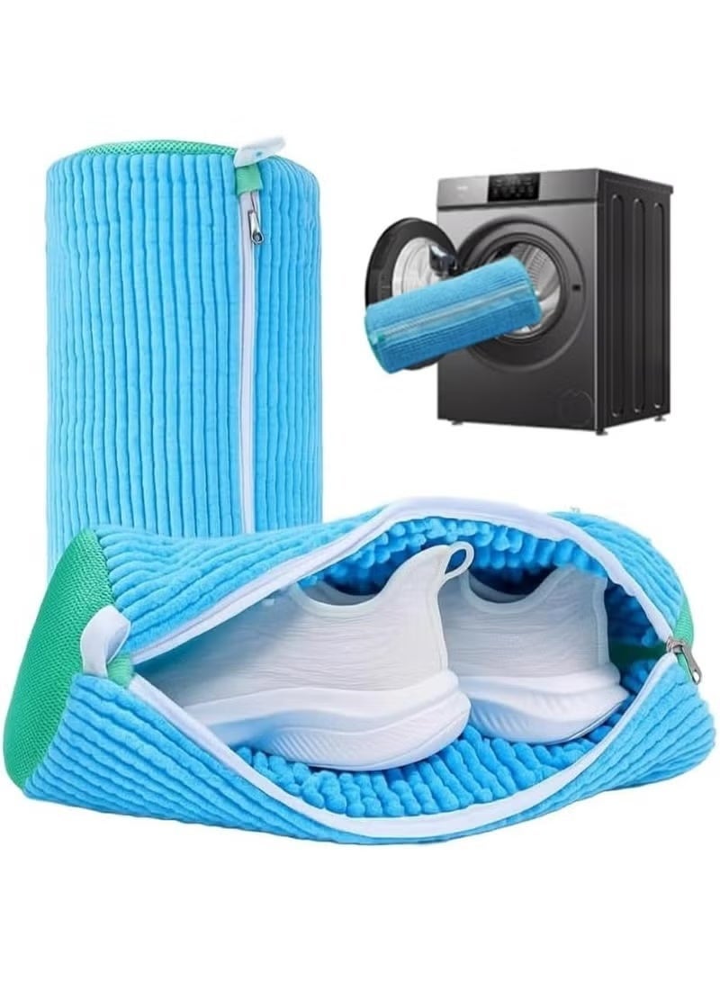 zoba Shoe, Boot and Coach Washing Machine Bag - Shoe Washing Bag for Washing Machines - Reusable Hanging Shoe Washing Bag for Washing Machine and Dryer, Shoe Bag for Washing Machine for All Types and Sizes of Shoes - Image 2