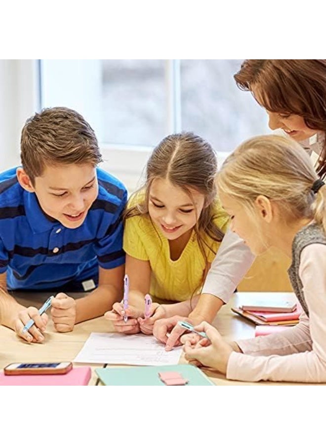 4-in-1 Multicolor Retractable Ballpoint Pen (0.7mm) – Single Piece, Stylish Pastel Barrel for School, Office, and Note-Taking - Image 2