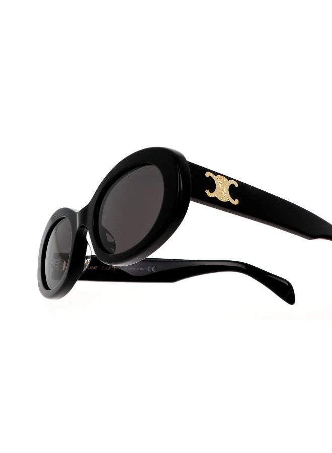 Celine CL40194U 01A Women's Full Rim Oval Sunglasses - Image 4