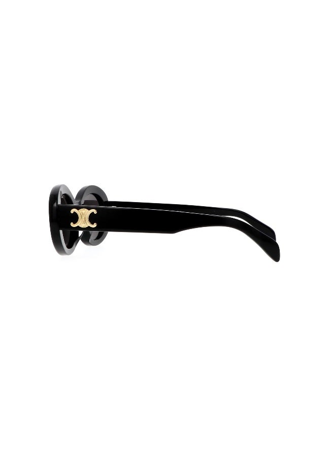 Celine CL40194U 01A Women's Full Rim Oval Sunglasses - Image 3