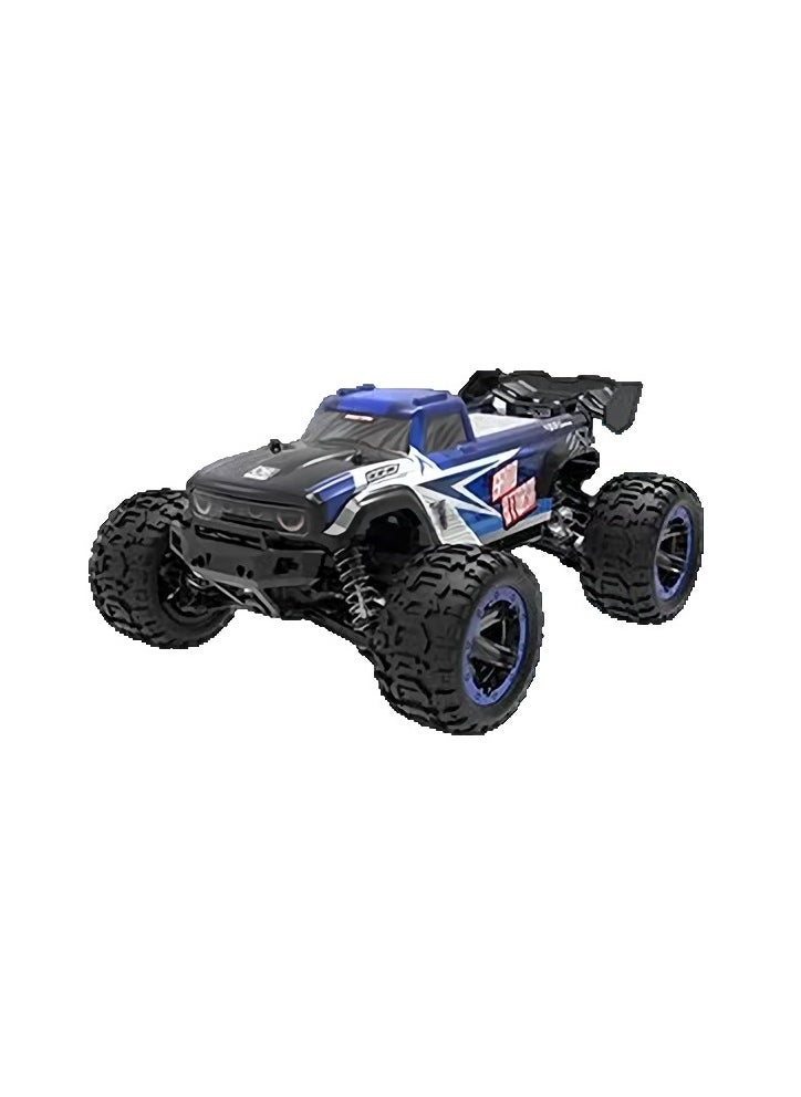 Mi VAZA Remote Control RC Car, 1:16 Climbing All Terrain Drift Off Road Vehicle, High Speed Electric Waterproof RC Monster Toy, Strong And Durable 4x4 Off Road Truck For Kids Adults, (Blue And Black)  - Image 1