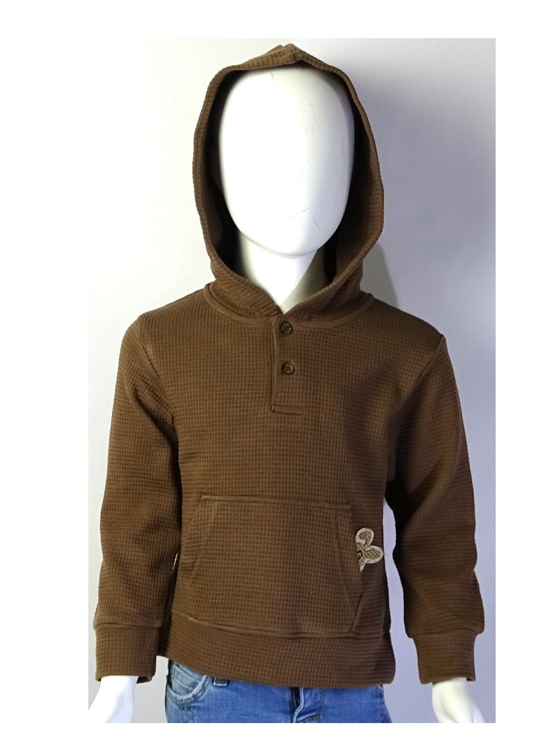 شلــــتر صناعة تركية فاخرة؛ سويت شيرت بنات من مجموعة شلـــتر 35647 - Image 2