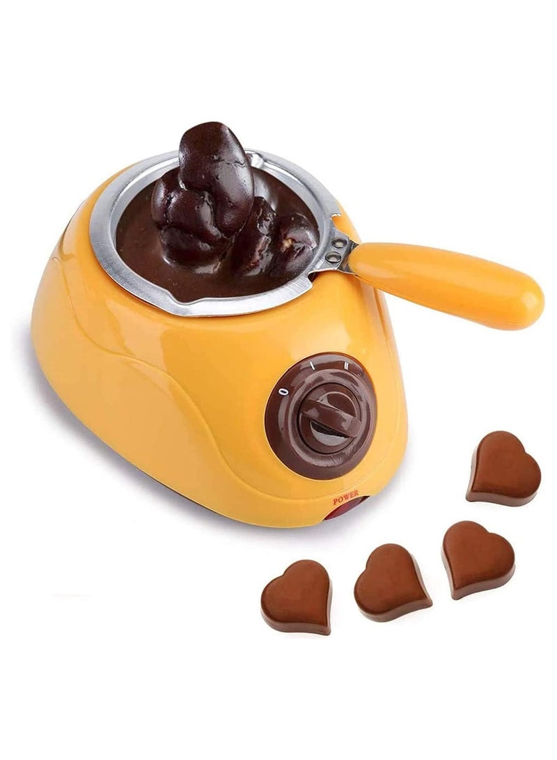Chocolatier وعاء ذوبان الشوكولاتة الساخنة الكهربائي المتين مجموعة آلة فوندو أداة DIY وعاء ذوبان - Image 2