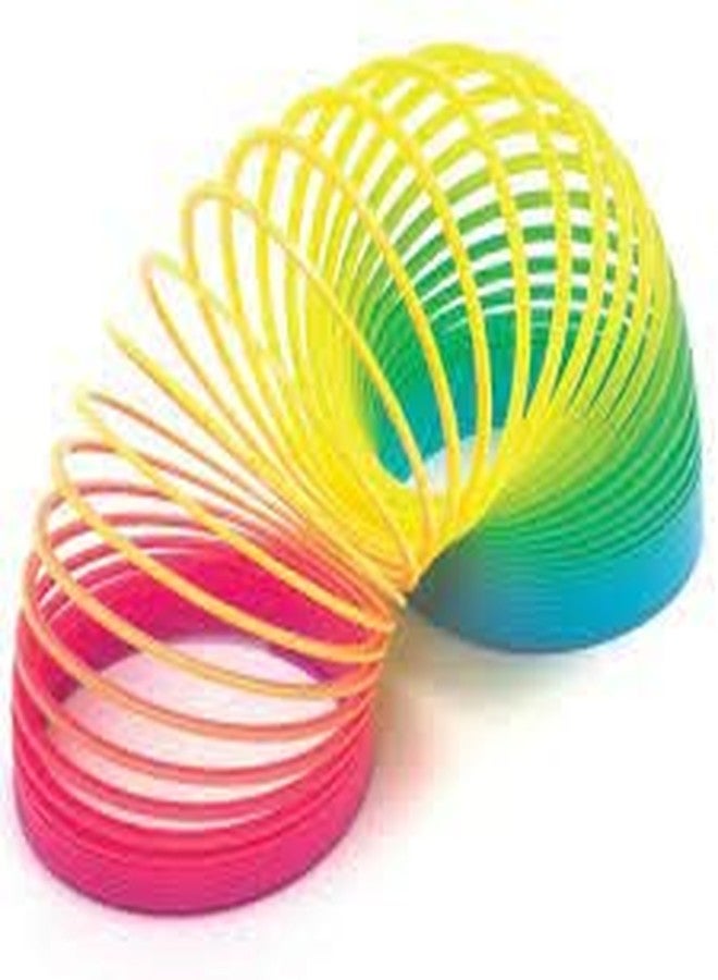 YOOKO 2Pcs Rainbow Magic Spring Fun Playing Set Slinky Spring Toys for Kids Fun Playing Time Spring Toy for Kids - Multicolor - Image 2