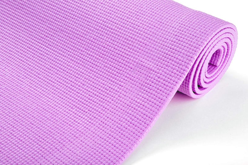 مايند ريدر YOGAPVC-PUR حصيرة يوغا ولياقة وتمارين رياضية سميكة جدًا متعددة الأغراض مع حزام حمل، عالية الكثافة ومقاومة للتمزق - Image 2