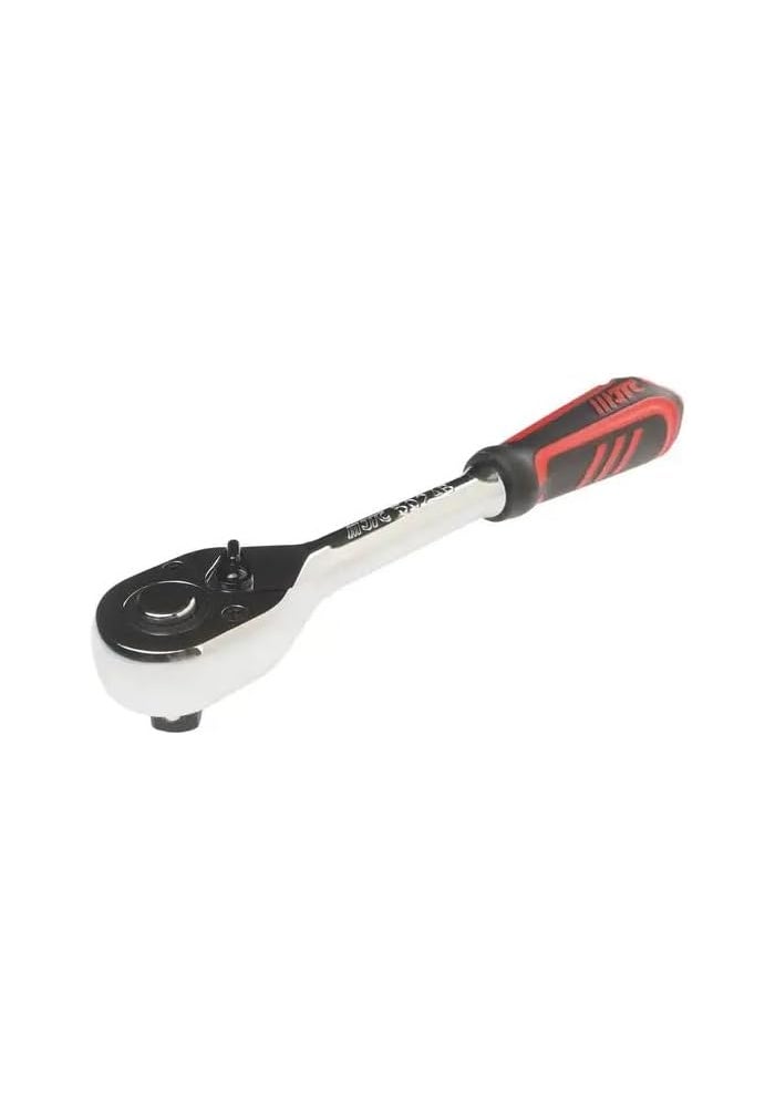 JTC High Torque Ratchet, 1/2-inch Drive, 72-Tooth, 257mm Length, Soft Grip Handle