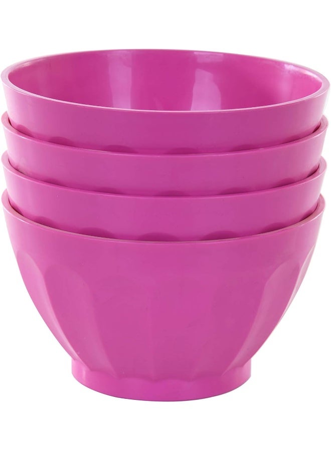 Mintra Home Unbreakable Salad Bowls 250ml 4pc pack - Purple - Image 2