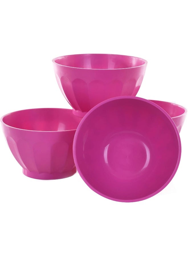 Mintra Home Unbreakable Salad Bowls 250ml 4pc pack - Purple - Image 1