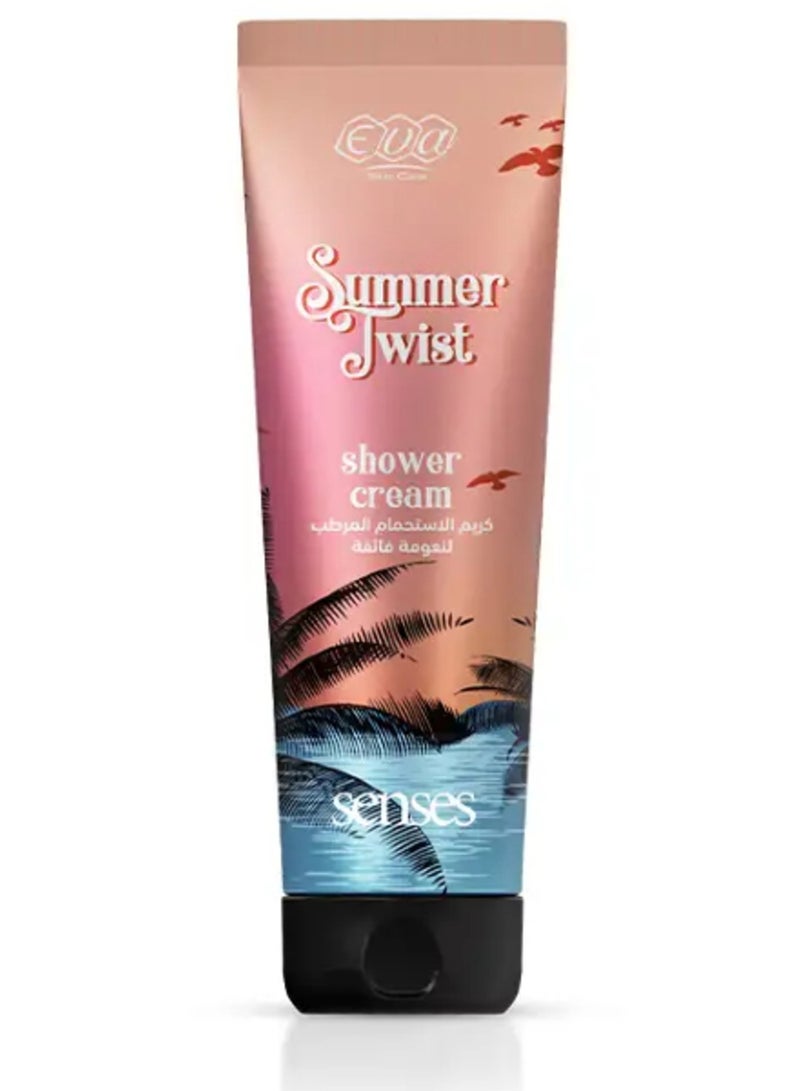 إيفا سكين كير سينسز كريم للإستحمام المرطب سمر تويست - 250 مل