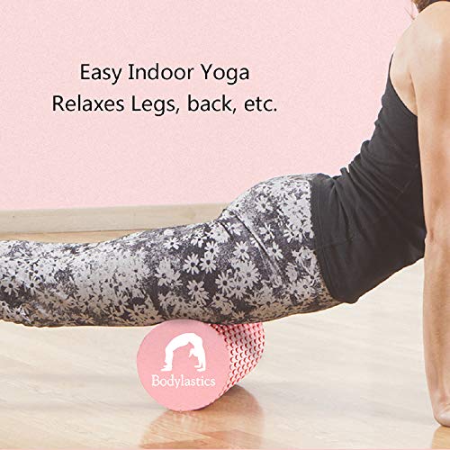 Bodylastics EVA Dotted Foam Roller for Deep Tissue Massage, Relief from Sore Muscles Pain, Pre & Post Exercise Fitness Workout Sessions (Pink, 60cms) - Image 5